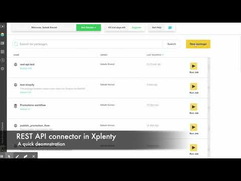 How to use the REST API connector in Integrate.io