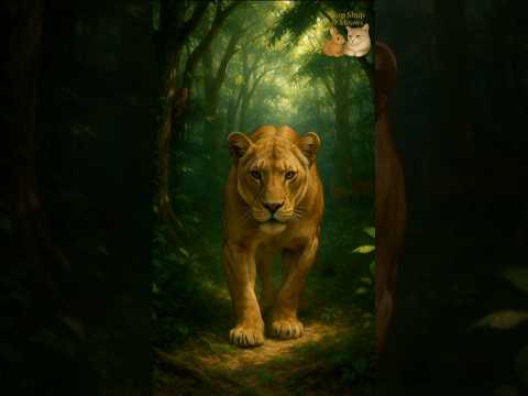 "Lioness Became a Mother to an Orphaned Baby 🐾 | Emotional Jungle Story 💔" #lionvideo #aivideo #cute