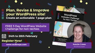 FREE WordPress Website Challenge for Beginners | 5-Day Plan to Create a Simple & Strategic Website