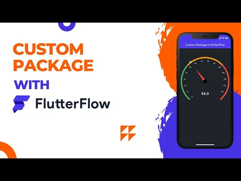 How to Use Custom Package Inside Flutterflow | Speedometer Demo using Syncfusion Gauges Package