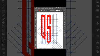 Modern QSL logo design | Adobe illustrator tutorial #shorts #viral #logo