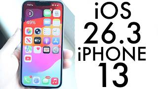 iOS 26.3 On iPhone 13! (Review)