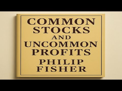 Common Stocks and Uncommon Profits: by Philip Fisher | Book Summary