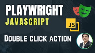 Playwright with Javascript |  Mouse Double Click Action | Part 23