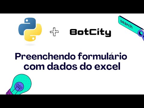 Preenchendo formulário com dados do excel