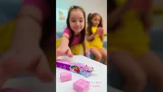 🫧 Yummy Edible Bubbles! 🍓 Let’s Make Tasty Magic! 😋 #DIY #Kids #Shorts