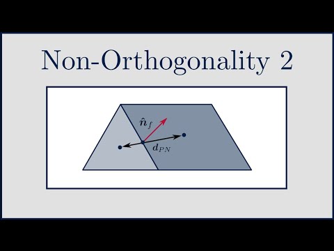 [CFD] Mesh Non-Orthogonality 2: The Over-Relaxed Approach