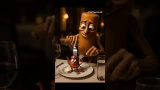 Brainrot dinner🤯😱 #brainrot #brainrotanimals #fypシ  #viral
