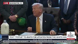 WATCH: The Argentine Leaker has Been Found and Arrested, Says President Trump - 01/14/26