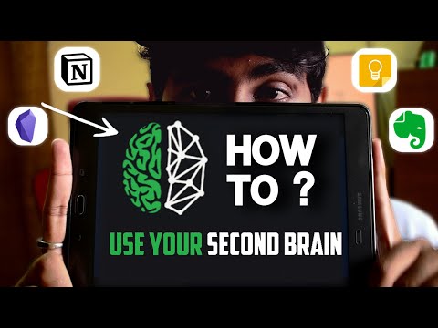 I use my second brain to study | Obsidian