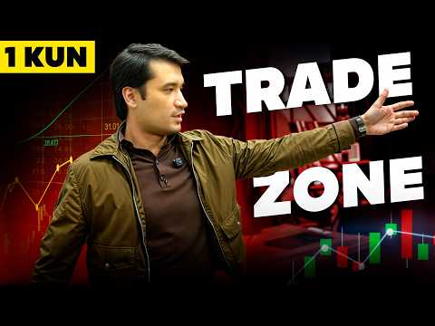 Traderlarga Maslaxat TradeZone da bir kun bozor taxlili