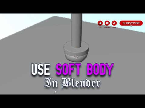 How To Use SOFT BODY Physics In Blender EASY Beginners Tutorial