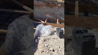 starting footings #constructionlife #construction #diyfoundation  #diyhomebuild #diyconstruction
