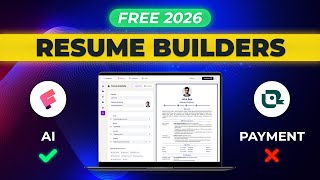 5 Best Free Resume Builder Websites - AI & ATS Friendly
