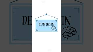 Dear Brain | Marvelous Brain | #neuroscience #motivation #cognitiveexploration #brainscience