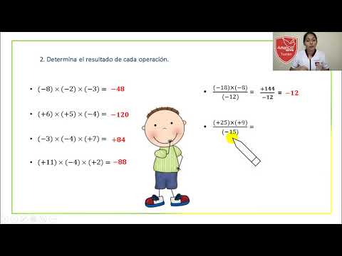MULTIPLICACIÓN Y DIVISIÓN DE NÚMEROS ENTEROS