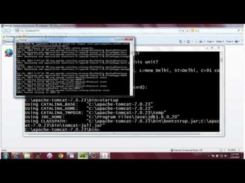 SSL Configuration for Apache Tomcat: Part II