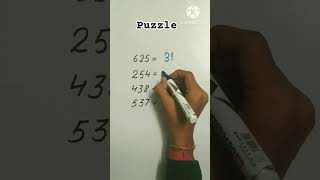 Puzzle||reasoning  #funwithmath #math #reasoning #logicalreasoning #shorts