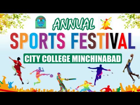 City college Minchinabad sports gala festival 2023 | Cricket 🏏,volleyball or boht kuch 🎉