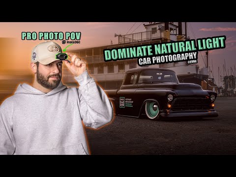 POV Car photography using only NATURAL LIGHT!