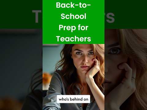 Teachers: Save Hours of Back-to-School Prep with A.I.