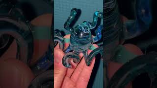 #glassblowing #flameworking #glass #handmade #shorts #decoration #octopus #glassanimal