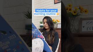 Habits for your morning routine - 20 mins PRODUCTIVE morning routine #morninghabits #morningroutine