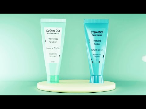 3D Product Modeling & Rendering - Blender - Cosmetic Tube Practice