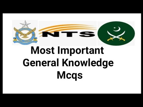 Most Important General Knowledge Mcqs by Khan institute | For NTS-PPSC-FPSC-SPSC Test preparation