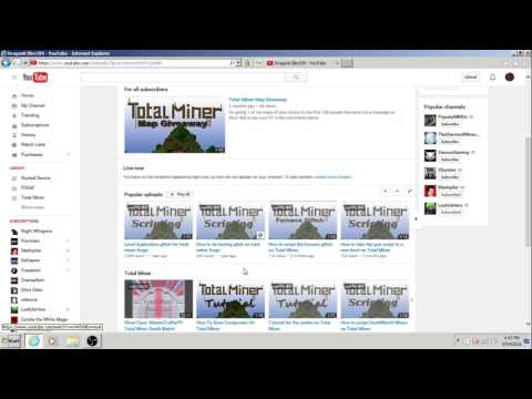 How to make a playlist for your youtube channel.