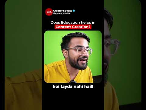 DO YOU NEED A DEGREE TO BECOME A YOUTUBER?? @SundaySarthak