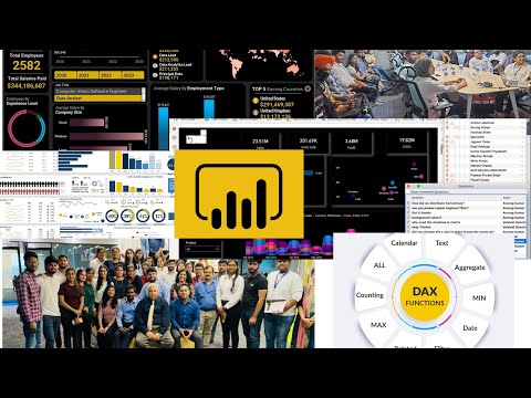 Clipping from the Live Session of MS Power BI