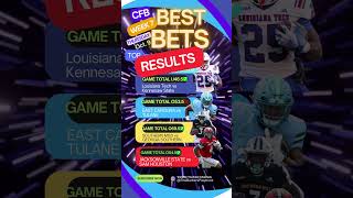 #CFBWeek7 Game Totals 🎯 🚨RESULTS 3-1 🔥 #CollegeFootballBets #bestbets #sportpicks  #ParlayPlays