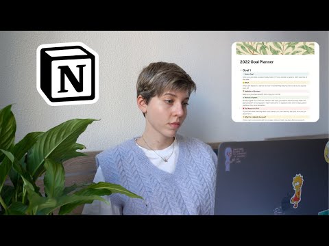 2022 Notion Goal Planner 🌱