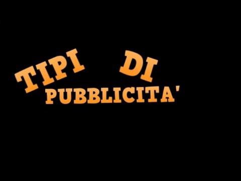 Tipi di pubblicità by GM