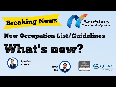 ACT Nomination (Canberra Matrix) Critical Skills List 2021 published | What's new? Better? Easier?