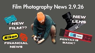 Film Photography News 2.9.26: New Color Film Leak, Super Bowl Ads, Nikon losing money and More