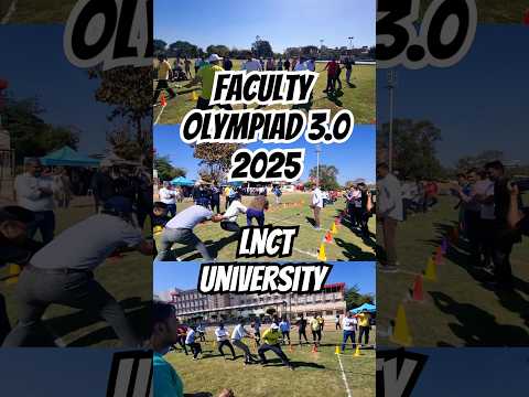 Fun-filled weekend at LNCT! 🎉 Faculty Olympiad 3.0 was all about sports, energy, and great moments🏆🔥