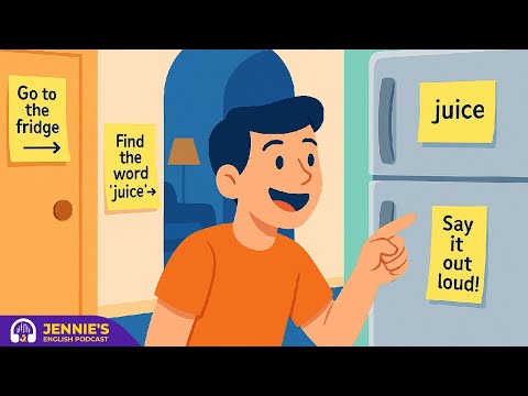 5 Minutes English: The Sticky Note Trick - A Simple Way to Surround Yourself with English Every Day