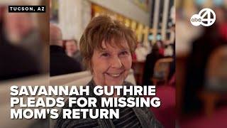 FULL: Officials say Savannah Guthrie's missing mother Nancy is running out of time