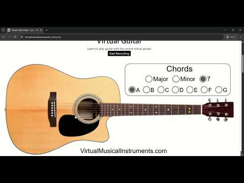 Virtual Guitar Online - Learn To Play Guitar Online