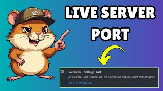 How to Change Live Server Port in Visual Studio Code