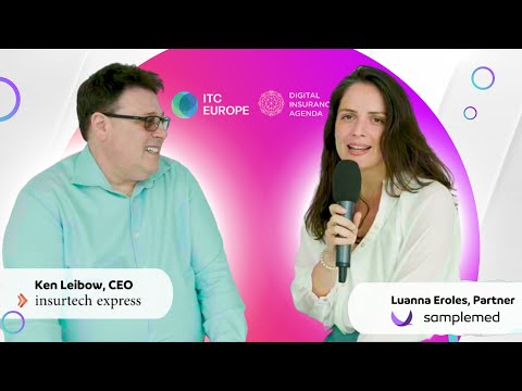 InsurtechExpress Interviews Luanna Eroles | Head of Product | Samplemed at ITC DIA Barcelona 2023