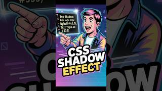 CSS Shadow Effects Explained | Box-Shadow & Text-Shadow Tutorial | Web Suraj | #coding #shorts
