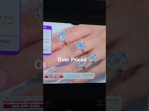 Jewelry Channel Over Pricing On Moissanite