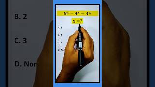 Nice Exponent Math Equation You Must Try! #maths #shorts