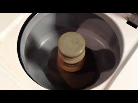 1958 Frigidaire Unimatic: pre-restoration (bad spin bearing)
