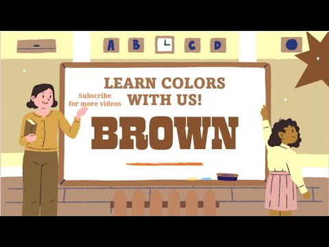 Learn Colors and Identify Objects that are BROWN! | Fun and Educational Video for Kids