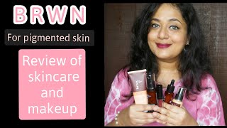 BRWN skincare and makeup review |Worth the hype?