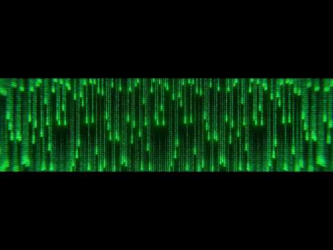 The Matrix Code Rain ( Green ) ( Distorted )